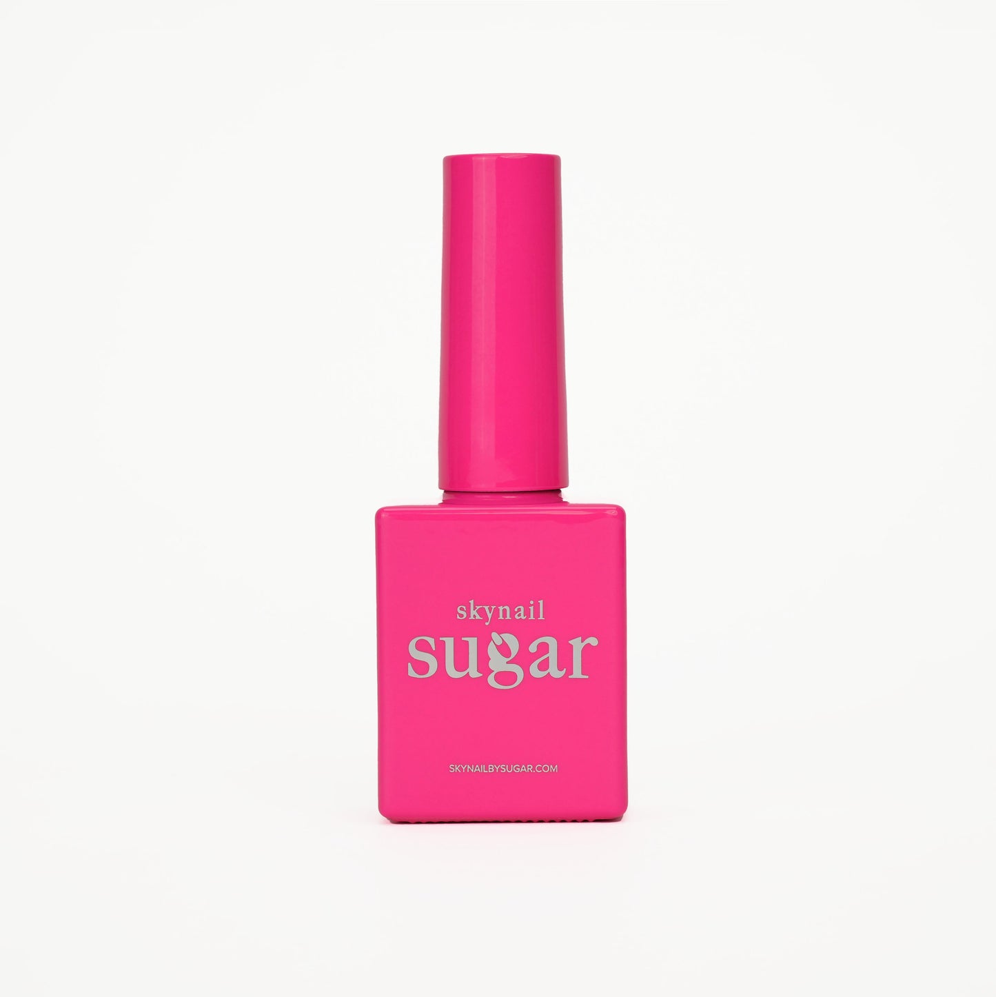 Bottle of neon pink gel nail polish from Skynailbysugar