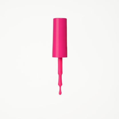 Bottle of neon pink gel nail polish from Skynailbysugar