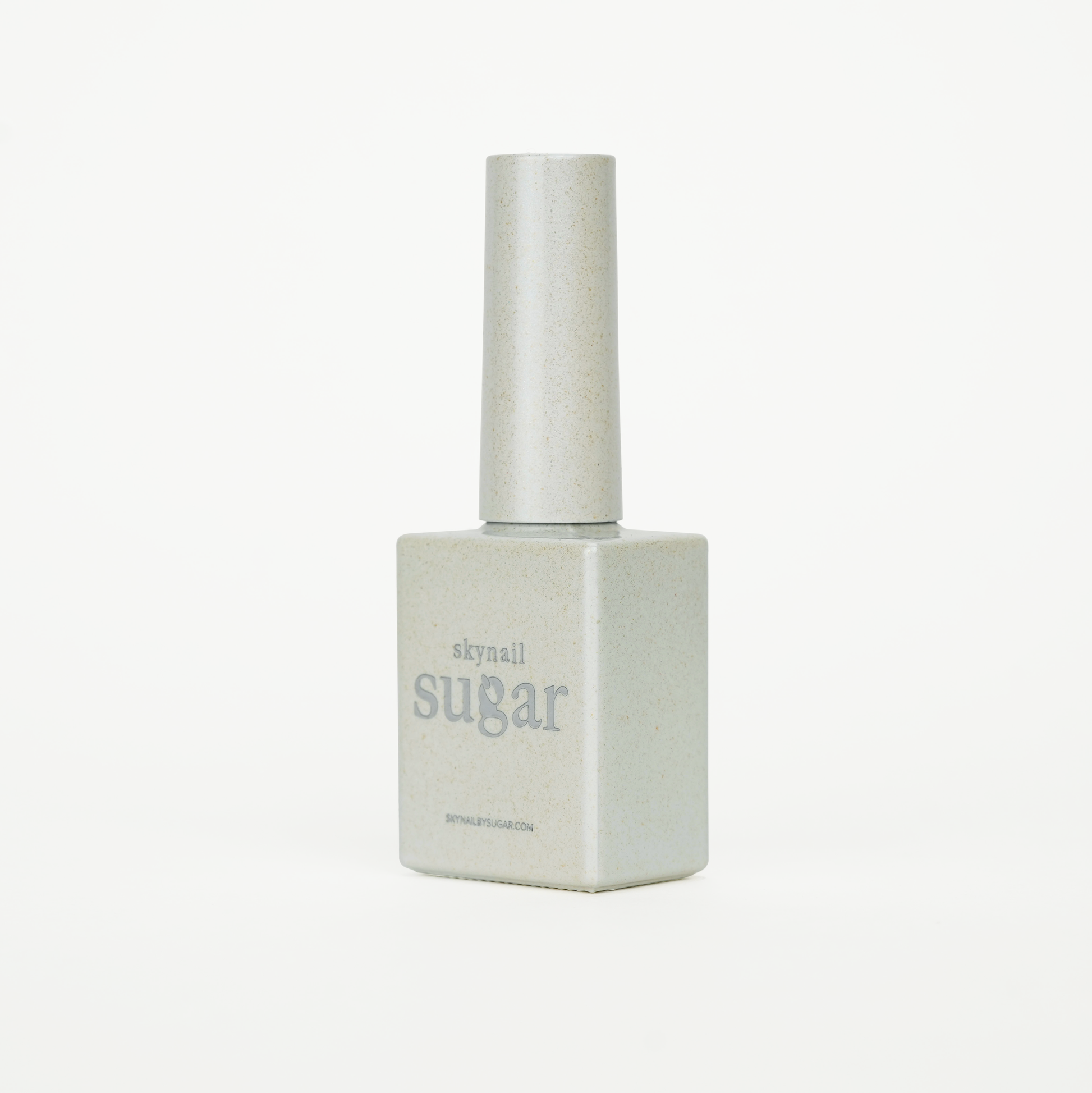 Bottle of glitter medium green gel nail polish from Skynailbysugar