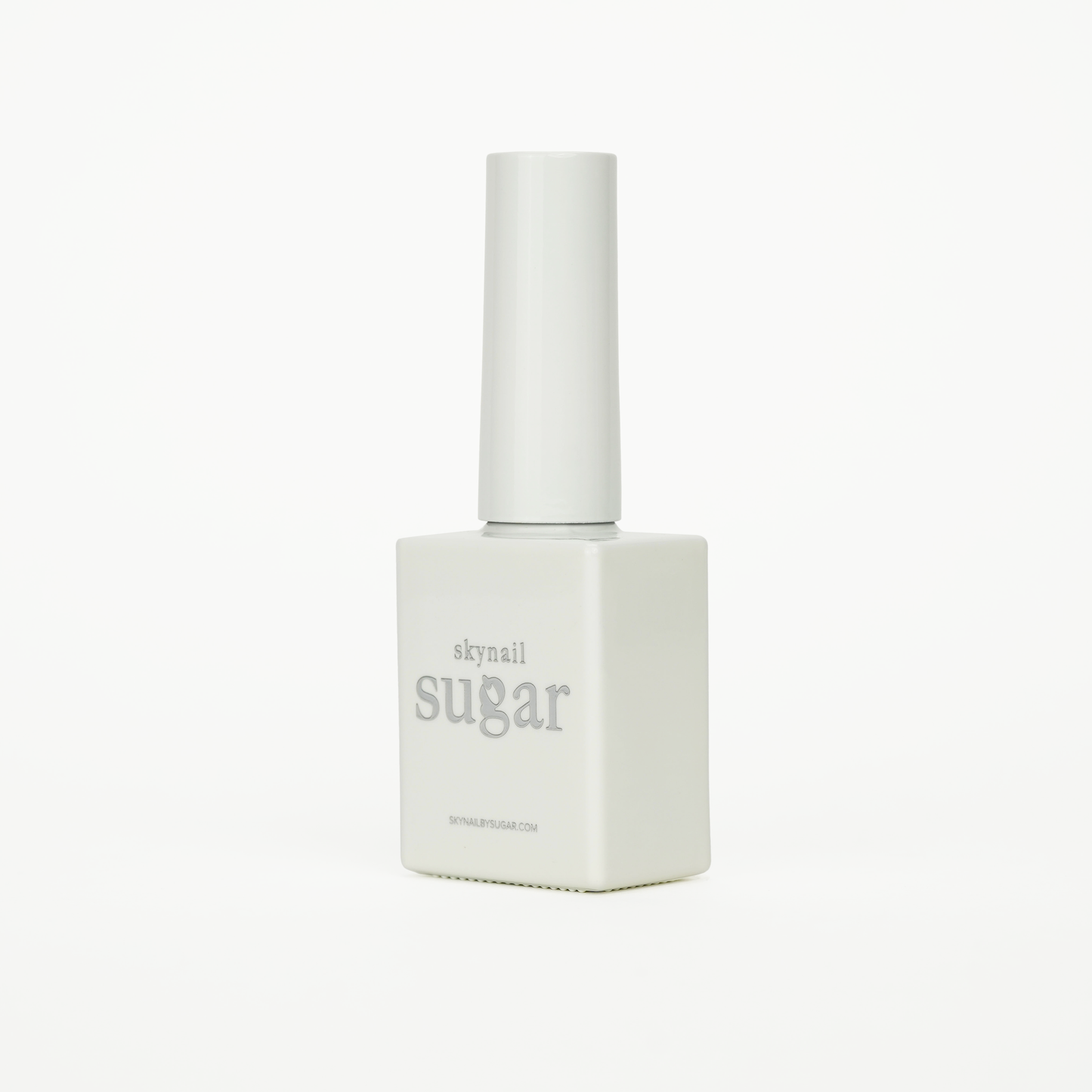 Bottle of rich white gel nail polish from Skynailbysugar