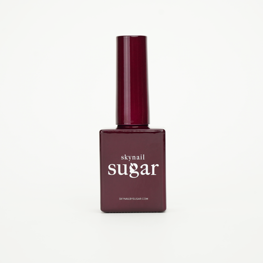 Bottle of red velvet red gel nail polish from Skynailbysugar