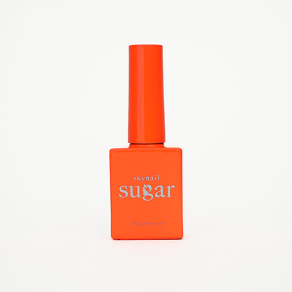 Bottle of neon orange gel nail polish from Skynailbysugar