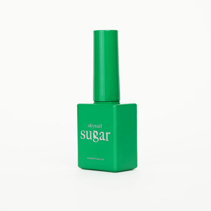 Bottle of rich green gel nail polish from Skynailbysugar