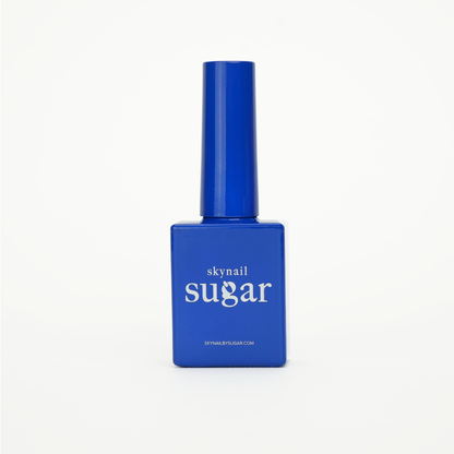 Bottle of rich blue gel nail polish from Skynailbysugar